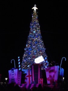Disney Christmas Tree at EPCOT