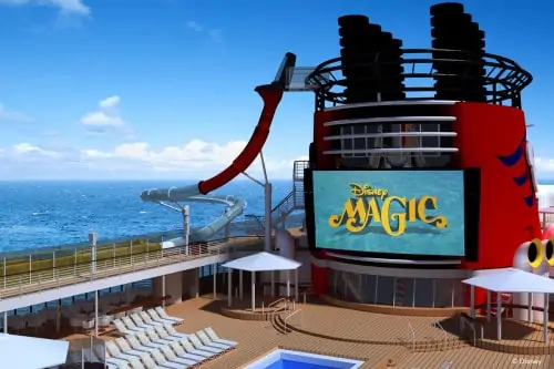 Dare you ride the Disney Magic AquaDunk?