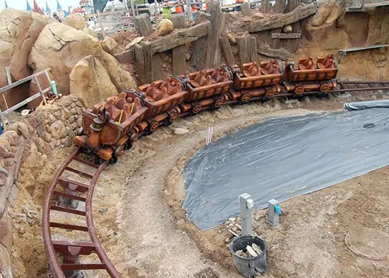 Seven Dwarfs Mine Train Ride Opening Update
