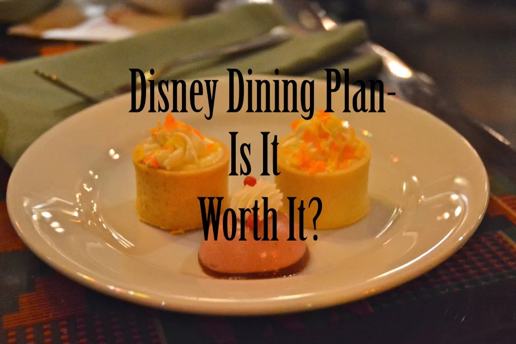 Disney Dining Plan