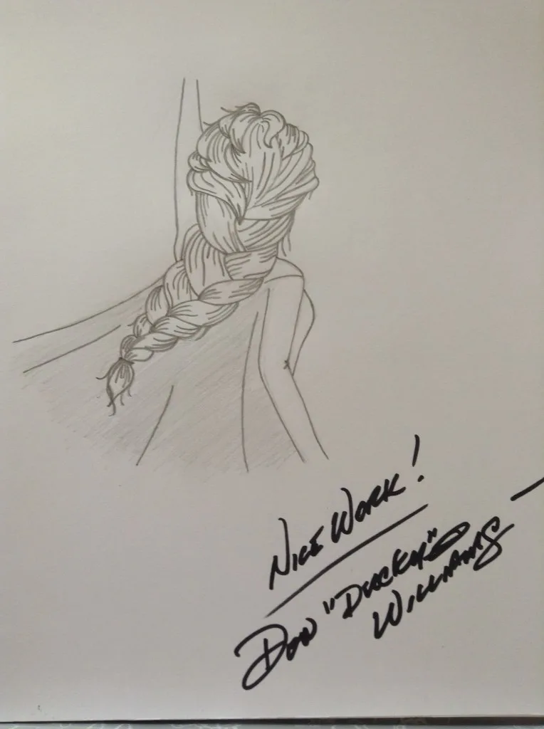 Elsa Drawing
