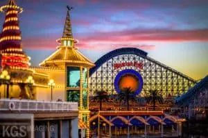 California Screamin At Disney's California Adventure Park