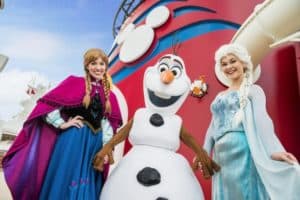 Disney Cruise Anna and Elsa