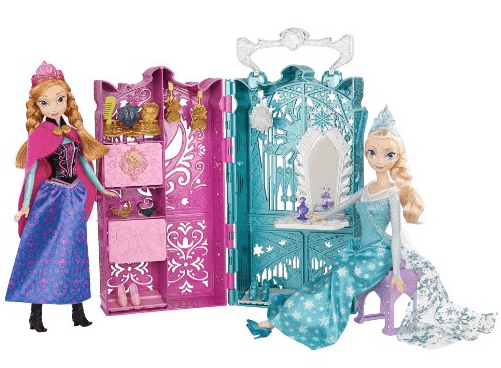 disney frozen dual vanity playset