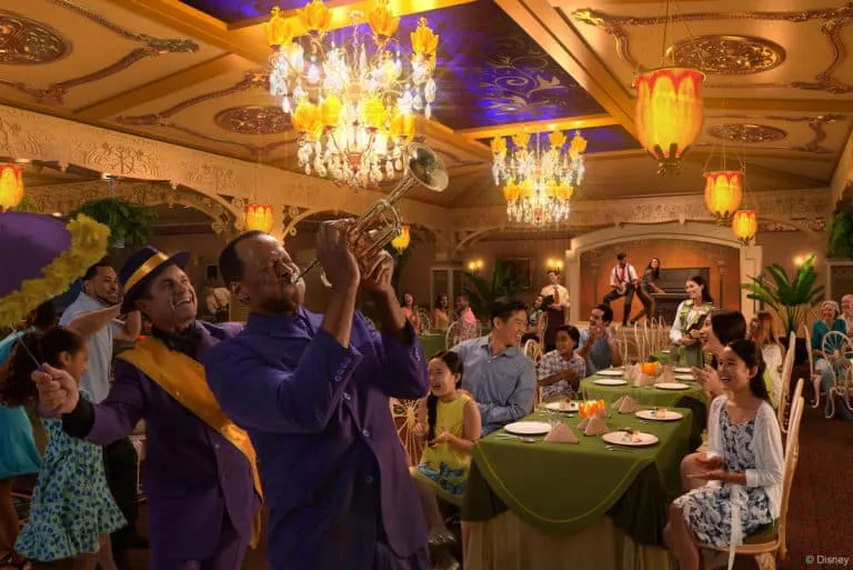 Disney wonder tianas place restaurant