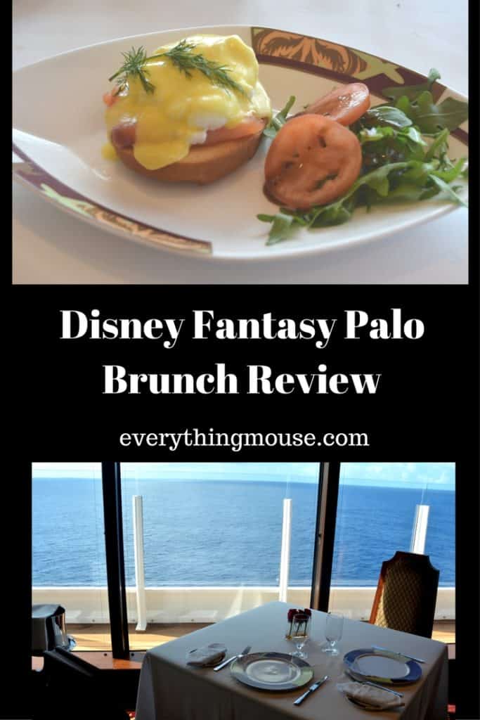 Disney Fantasy Palo Brunch Review