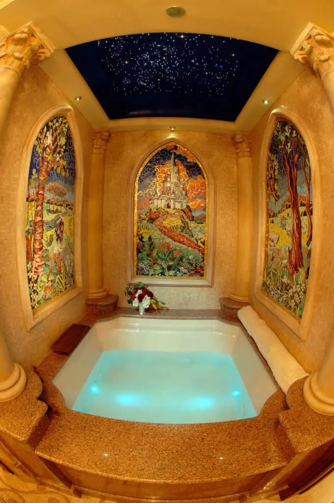 disneycinderellacastlesuitebathroom