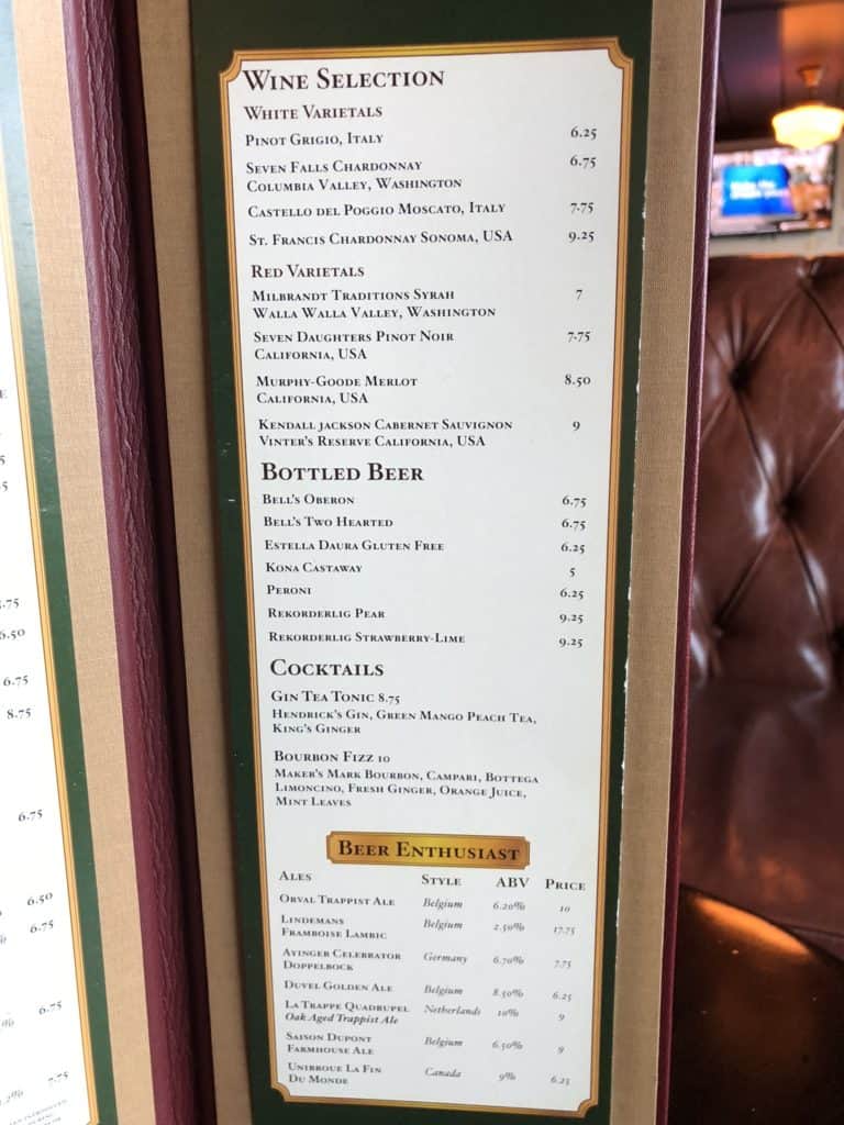 disneywondercrownandfinmenu