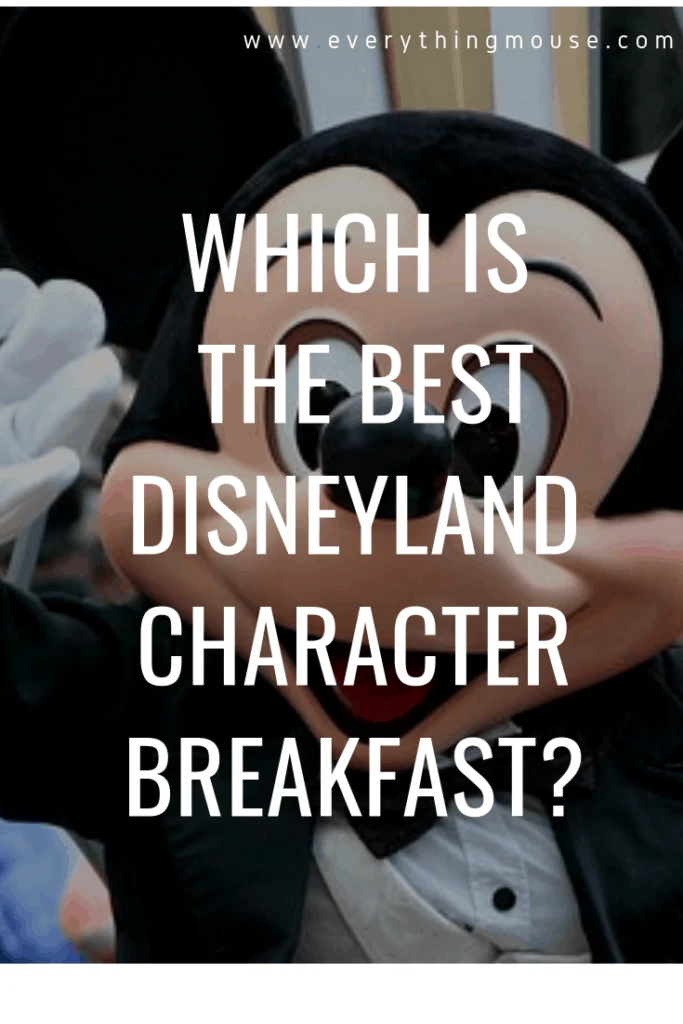 bestdisneylandcharacterbreakfast