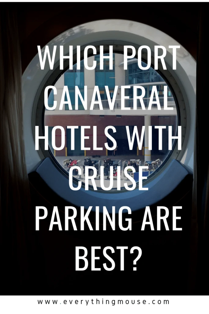 port canaveral hotels with cruise parking