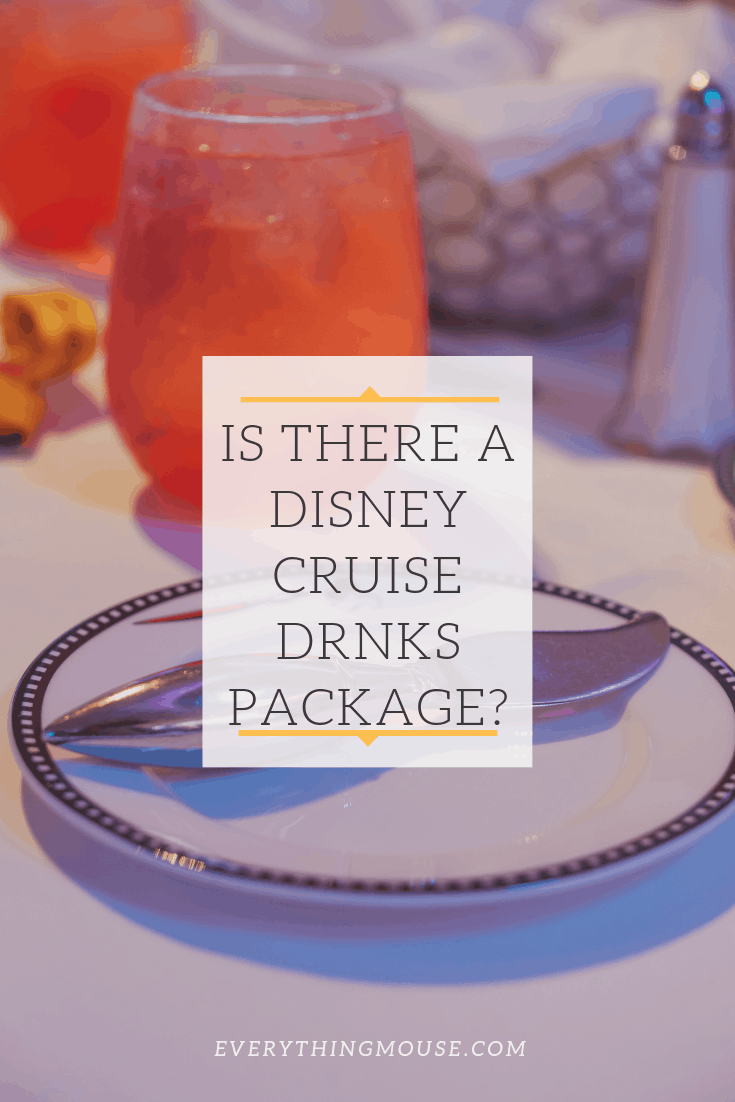 Is There a Disney Cruise Drink Package? EverythingMouse Guide To Disney