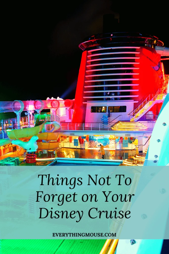 Disney Cruise Tips 