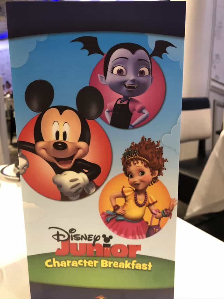 disney cruise character breakfast 2022