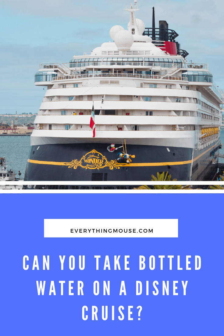 Disney Cruise Bottled Water EverythingMouse Guide To Disney