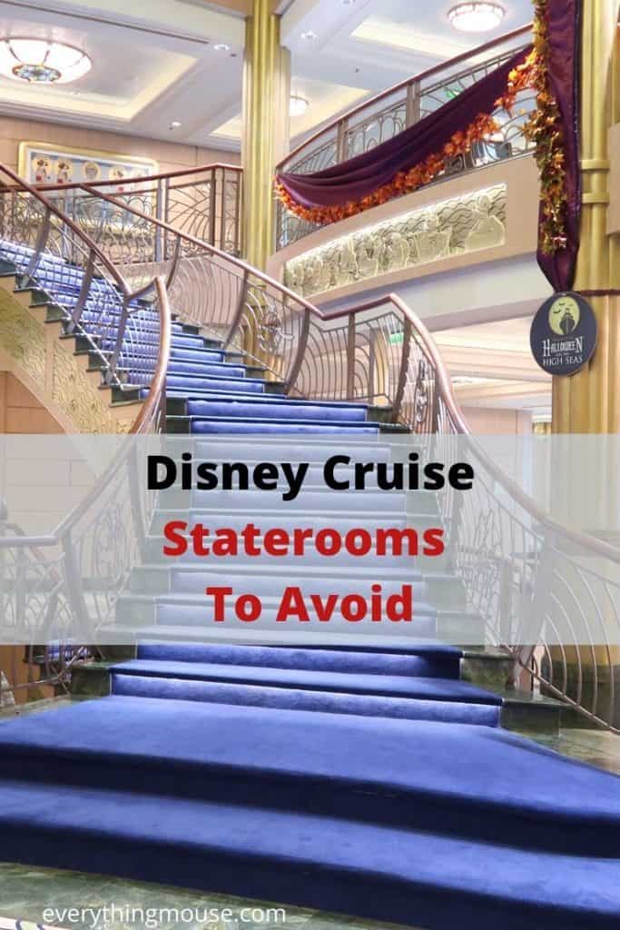 Disney Cruise Staterooms To Avoid