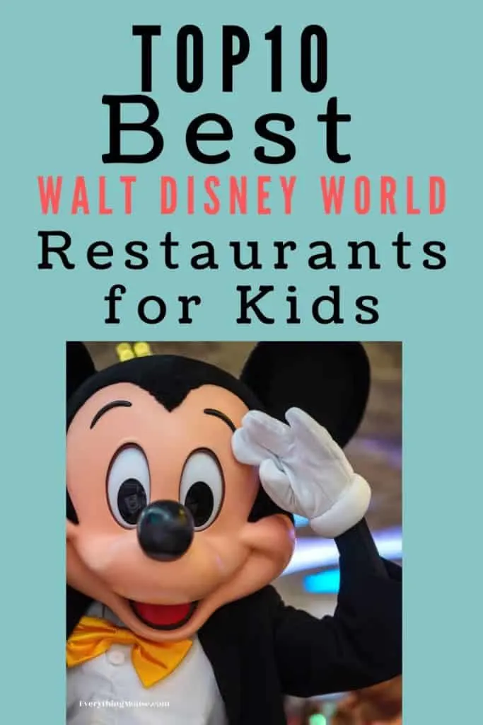 bestwaltdisneyworldrestaurantsforkids