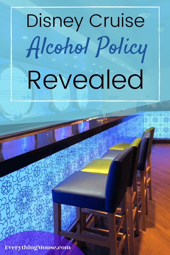 Disney Cruise Line Can You Really Take Alcohol Onboard