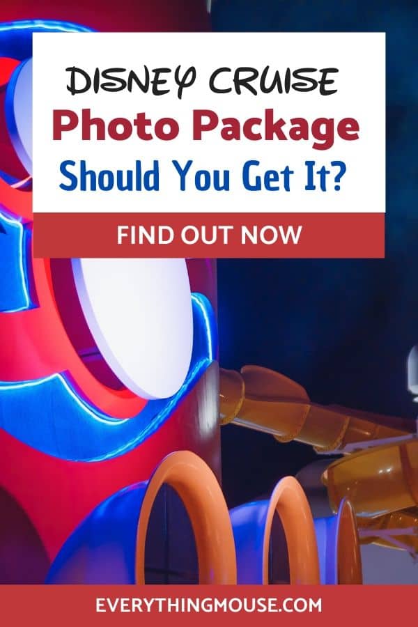 disney cruise unlimited photo package