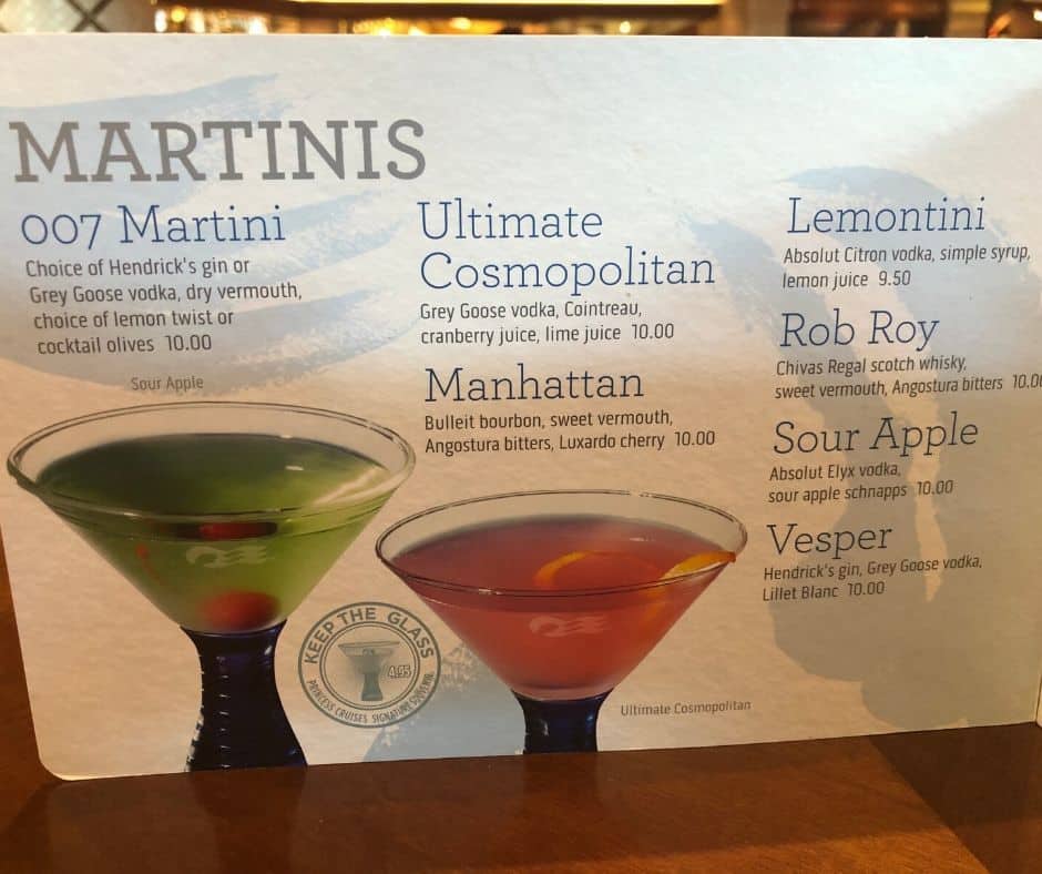 princesscruisemartinis