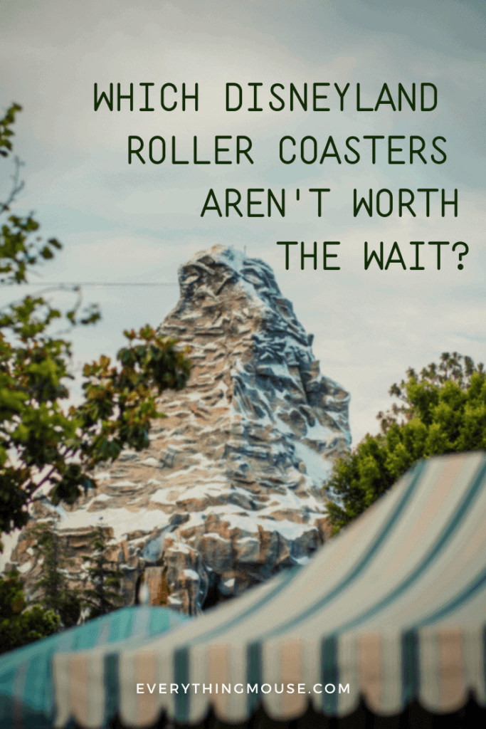 disneyland roller coasters