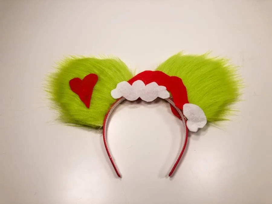Homemade Disney Christmas Ears