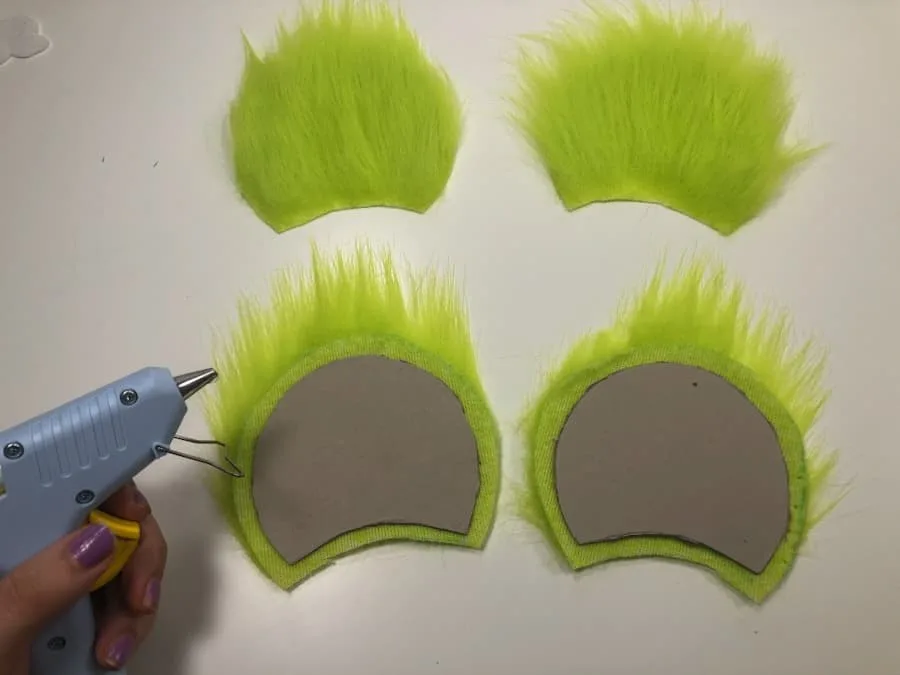 Homemade Mickey Christmas Ears