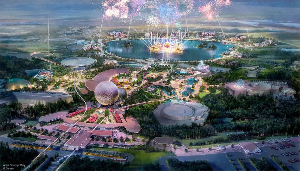 new epcot concept art