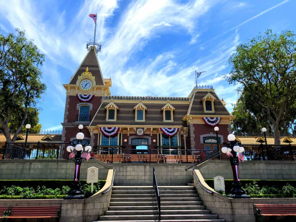 Disneyland Railroad Railroad Station