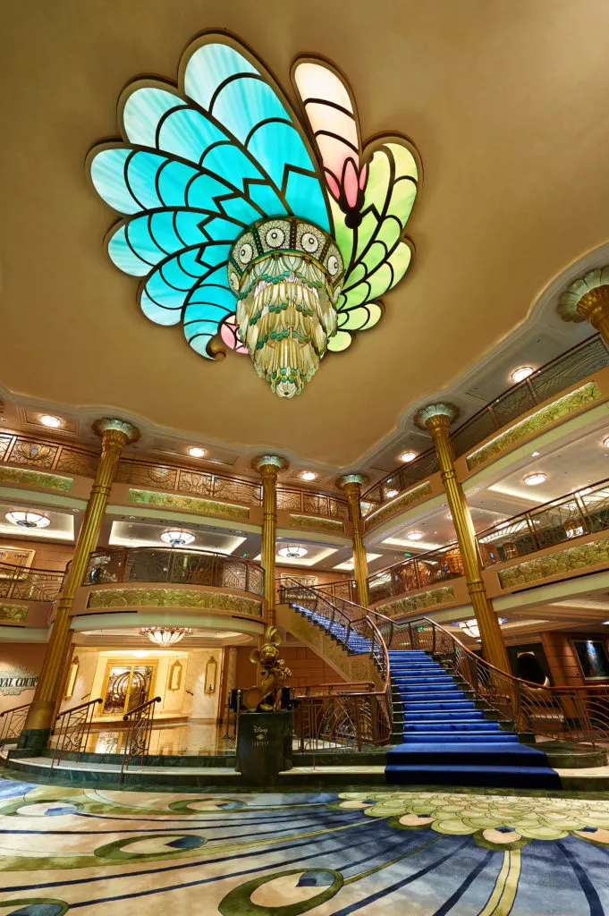 Disney Cruise Formal Night Atrium Lobby