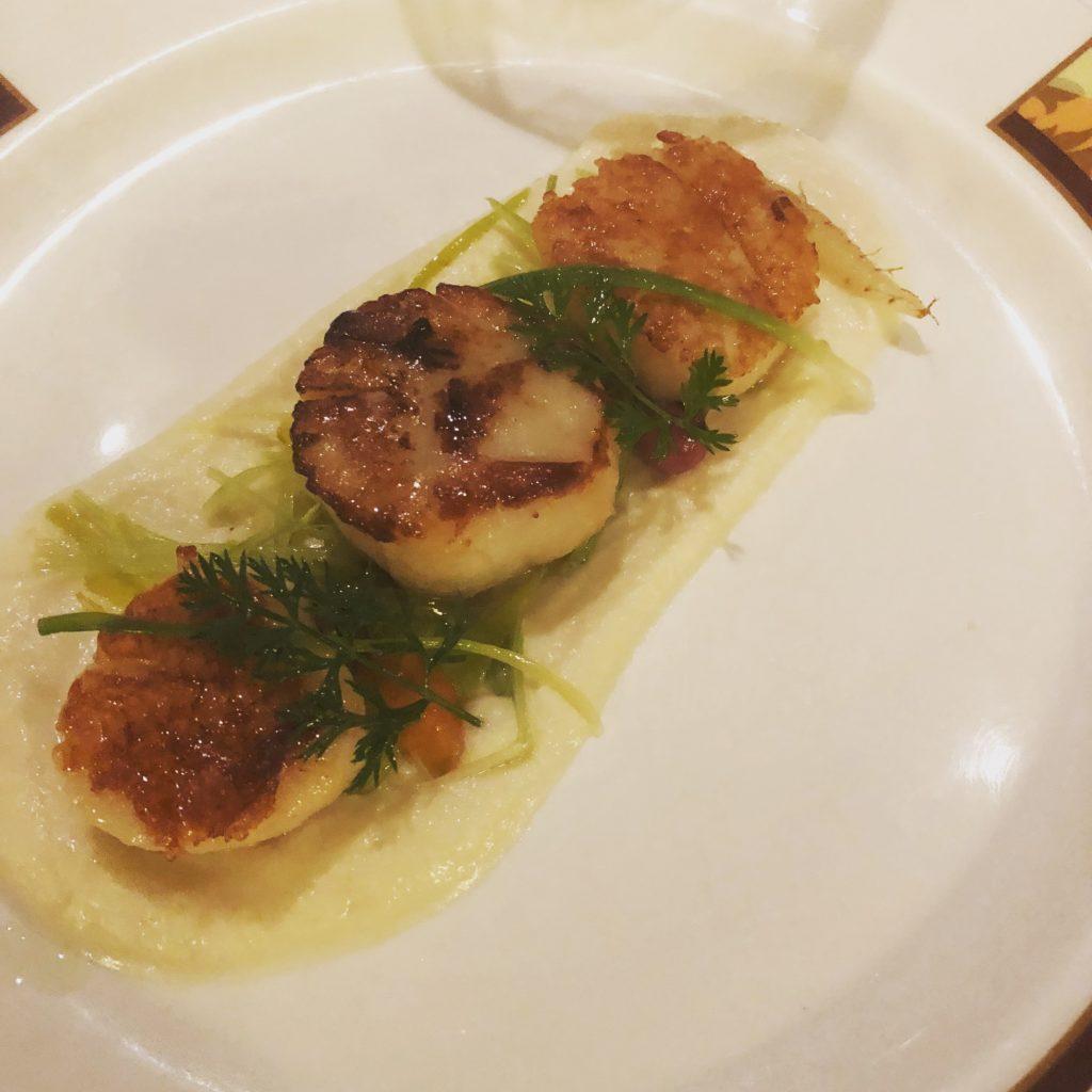 disney palo sea scallops