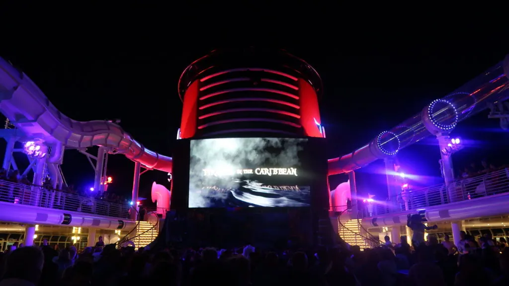 Disney Cruise Pirate Night Show