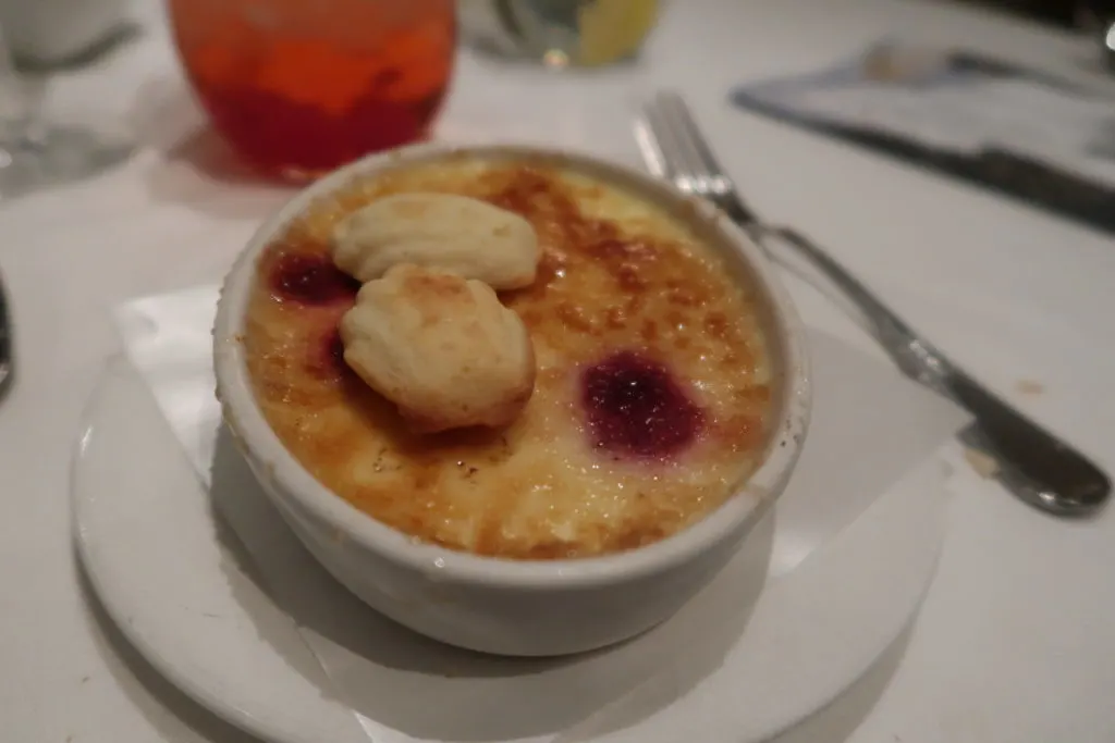 disney cruise formal night creme brulee