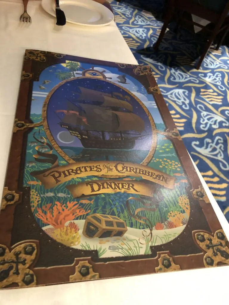 pirate night menus 