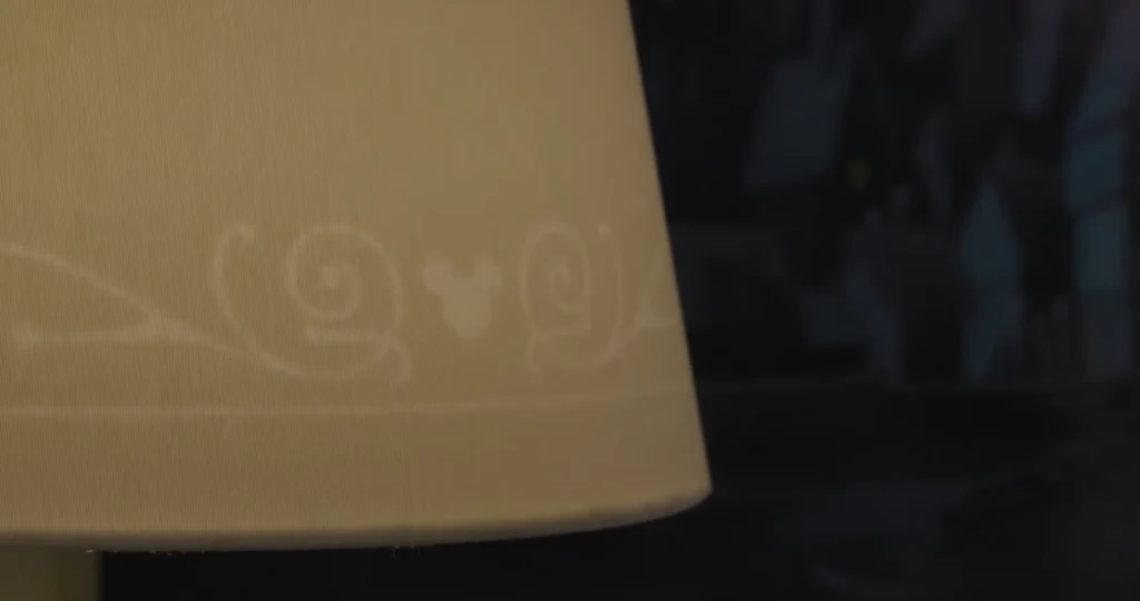 Disney Wish Lamp Detail