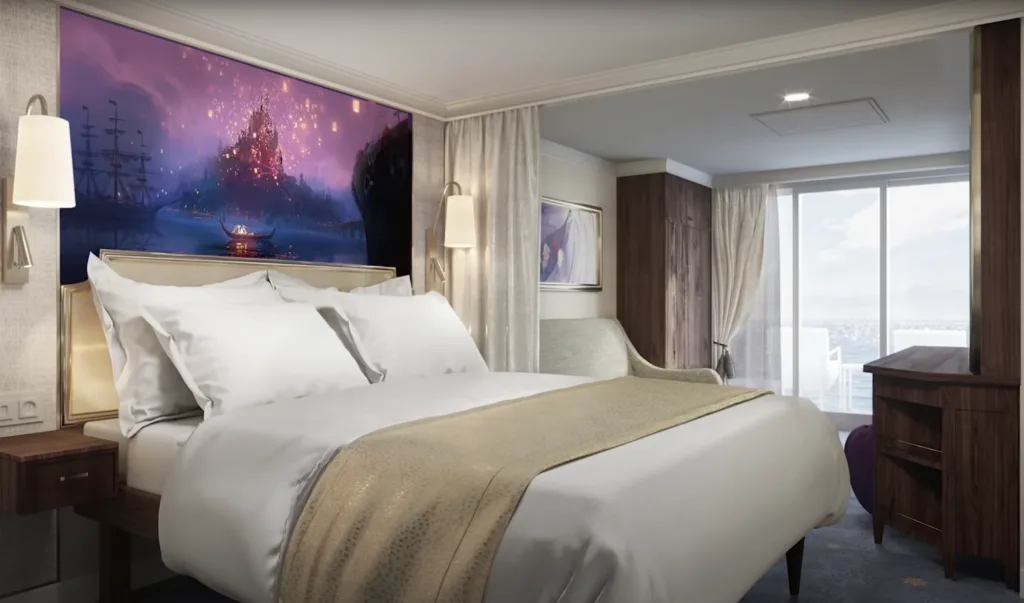 Disney Wish Concierge Tangled Theme