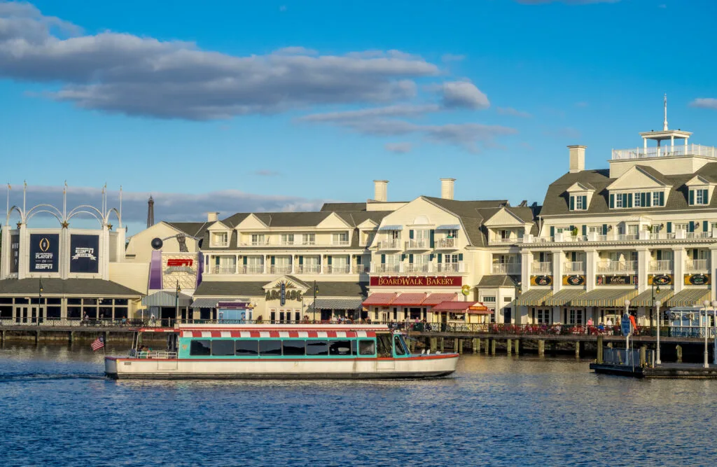 Disney World Epcot Boat