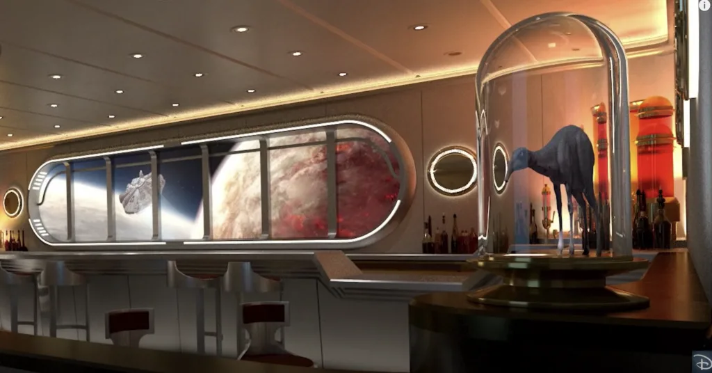 Disney Wish Star Wars Bar