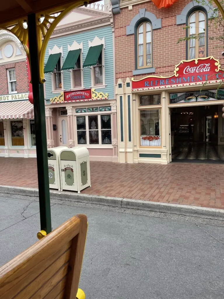disneyland Main Street Windows