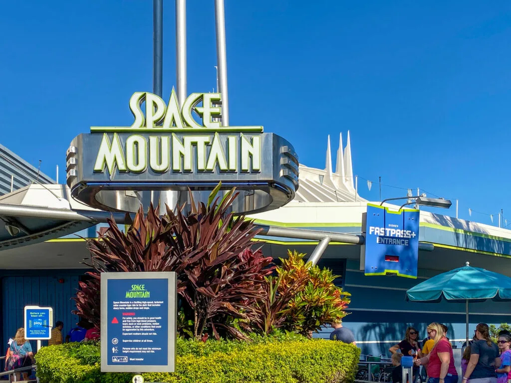 space mountain disney world