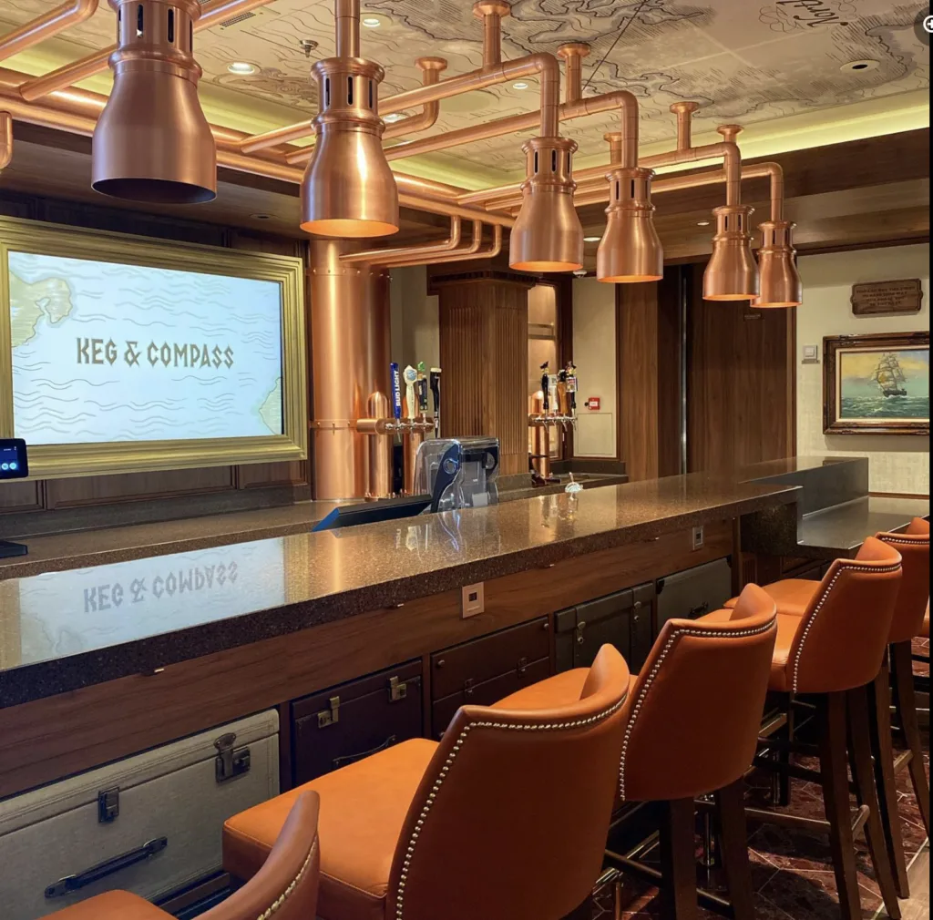 Disney WIs Keg and Compass Bar Menu