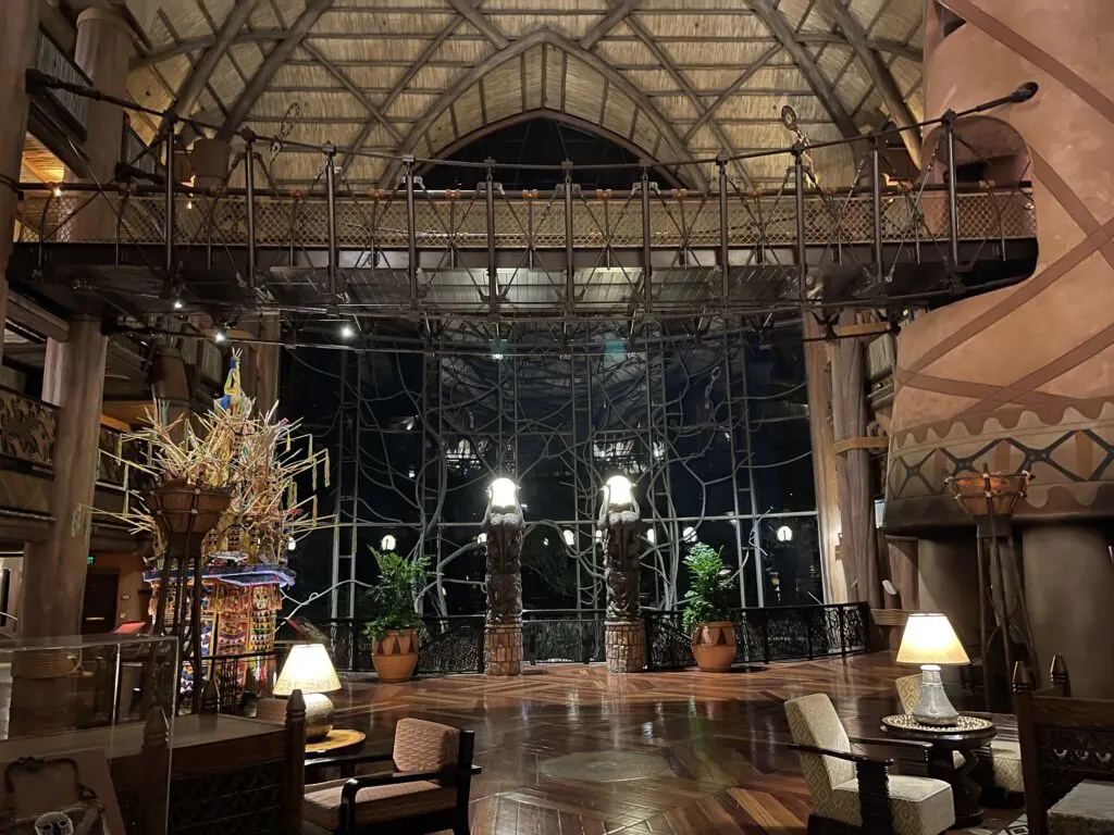animal kingdom lodge lobby