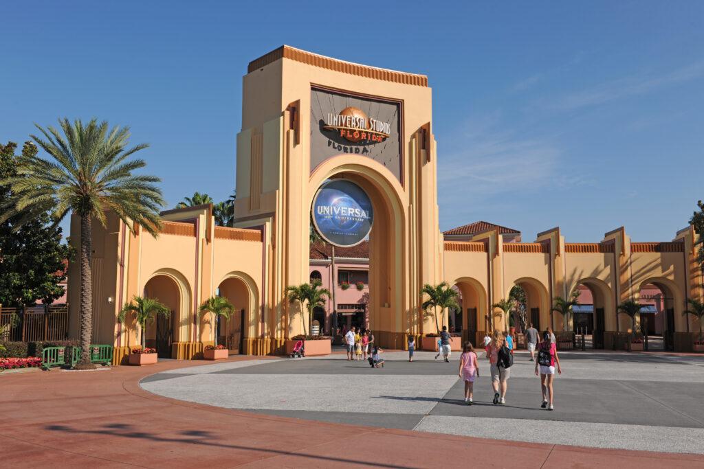 Entrance to Universal Studios in Orlando