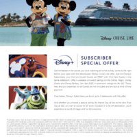 disney cruise line disney plus offer