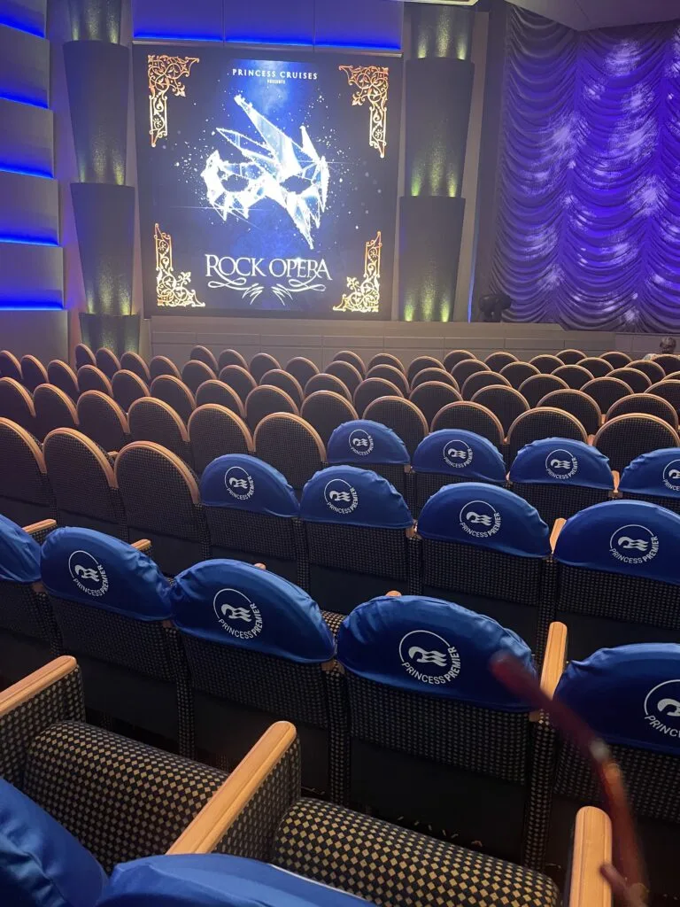 princess premier seating