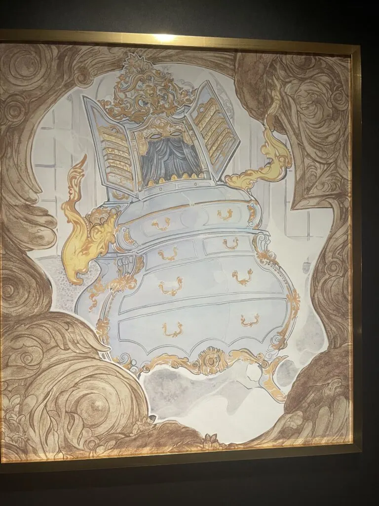 beauty and the Beast Bar on Disney Wish