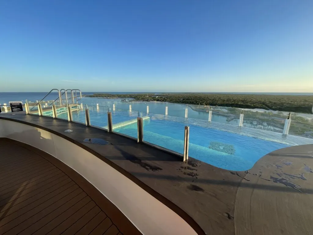 disney wish infinity pool