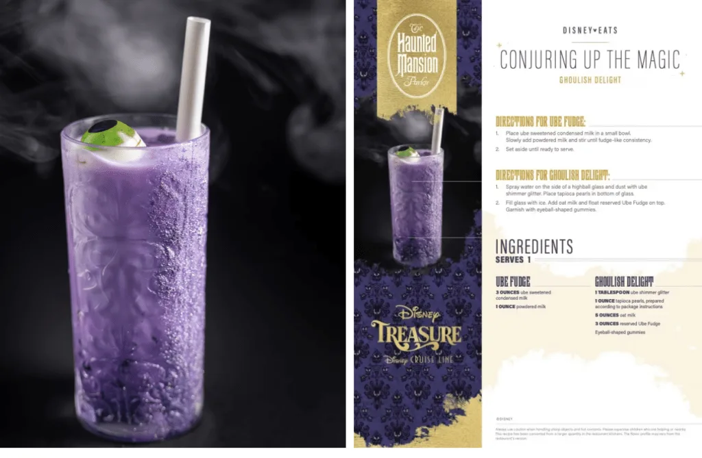 haunted mansion bar recipe