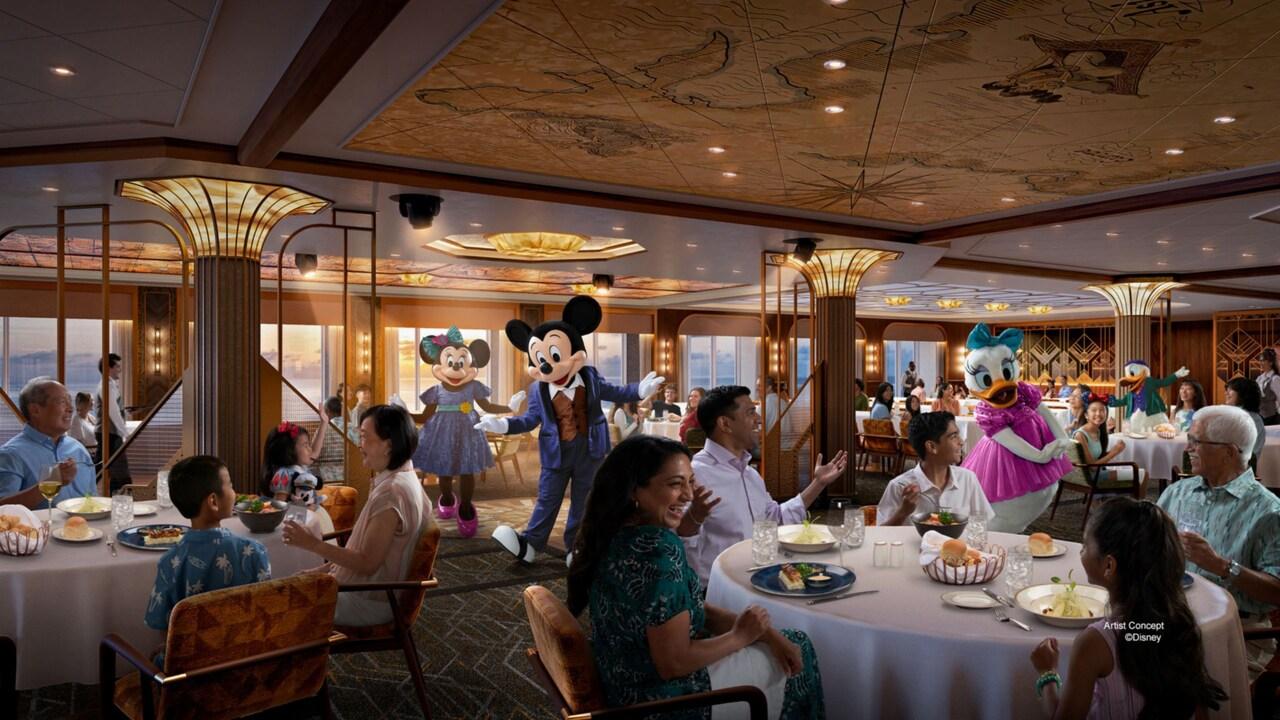 Disney Adventure Cruise Ship Restaurants - Explore The Exciting New ...