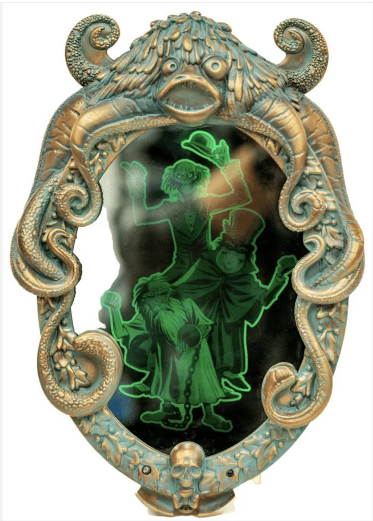 Ghostly Haunted Mansion Parlor Mirror