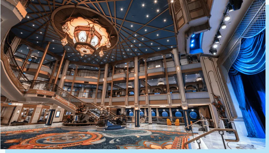 Disney Treasure grand hall